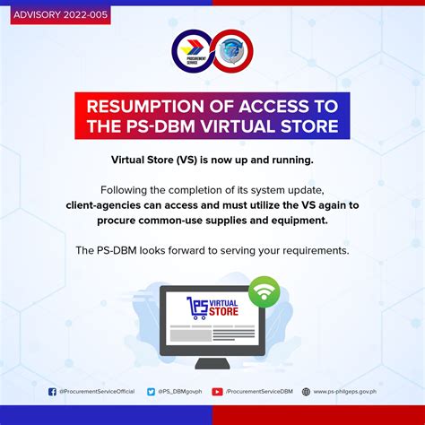 ps-dbm virtual store login|Online Appointment Portal .